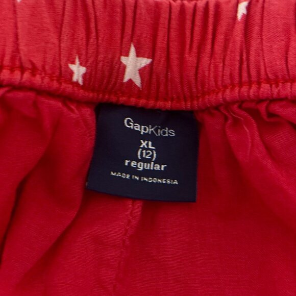 GAP Kids Girls Red Star Print Skirt - Picture 3 of 4